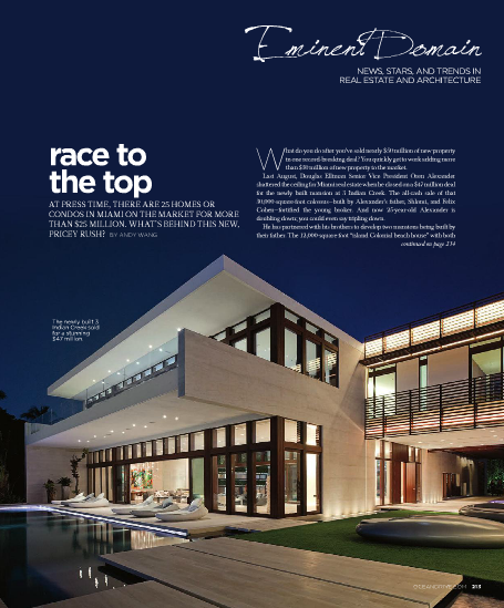 Race to the Top - Ultra Luxury Market